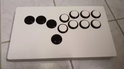 Portable hitbox case for Sanwa buttons