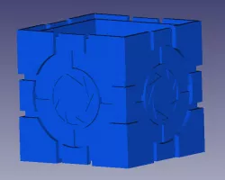 Portal Cube Box