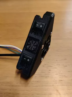Prusa Box Enclosure - Noctua 40mm fan mount for Raspberry cooling