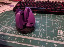 Puzzle egg base with assembly tool
