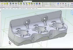 R8 version of my 3034 Lite Rail, tool holder.