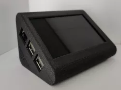 Raspberry Pi 3(2) OctoPi Case with HyperPixel Touch Screen (OctoTouch)