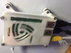 Raspberry Pi Minimal Wall Mount - Magnetic