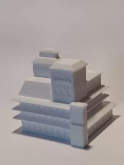 Red Sashes Tavern Miniature