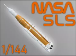 REMASTERED 1/144th Scale NASA SLS