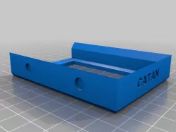 Remixed Catan card holder and resource box