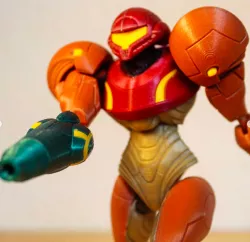 Samus from Metroid Articulated Figure
