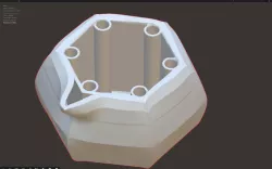 Self watering Flowerpot with expandable Grid