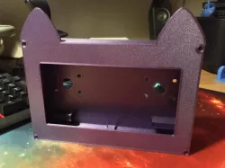 Simple remix of the "No Buttons Lid" to add "Cat Ears"