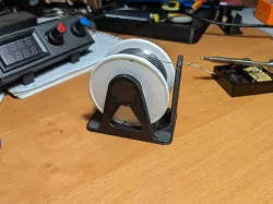 Solder spool holder
