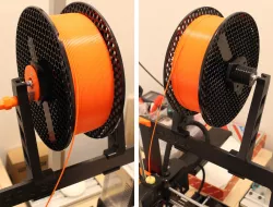 Spool Holder adjustable with bearings for Prusa i3 MK3S