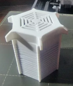 Spool-hole Dessicant Container-Shorter