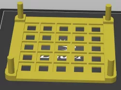 Stackable Miniature Storage Trays
