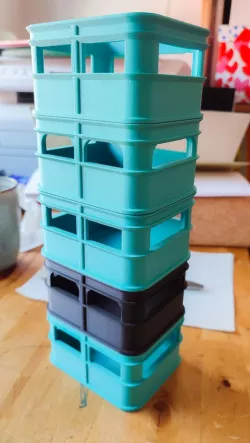 Stackable Storage Box in bottle box / crate optix