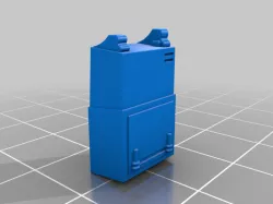 Star Wars Clone Commander Bacara back boxes for custom figures and cosplay 1:1 , 1:6 and 1:12 scale