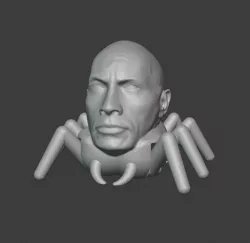The Arocknid (The Rock + Gizo The Spider) - No Supports