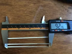 Thin wedge wall for Arachne testing