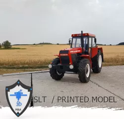 Tractor 1/10 RC - test parts