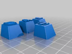 Valorant Chamber Keycaps 