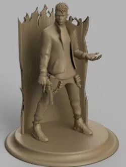 Valorant Phoenix Figurine 3D Model