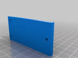 Wall mount for Lego technic 42131 Cat D11