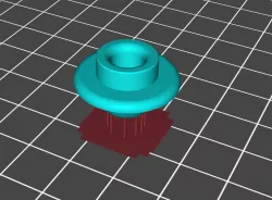 Wide curved comfort 810 drip tip