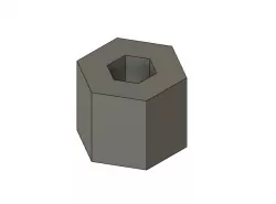 WPL D12 & D42 5mm to 12mm Hex Adapter