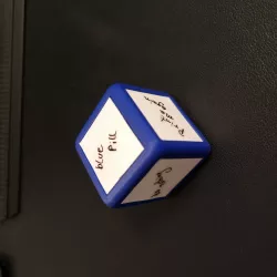 Writable Blank Dice