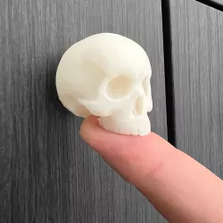 Yorick Skull Knob