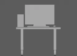 A Desk  3D model