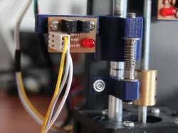 Adjustable holder for Z optical endstop