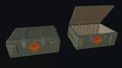 Ammobox Low-poly  3D model