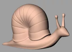 Animal Sculpture Model snails A151 3D model