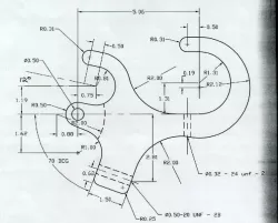 Autocad 2D Practice Bottle Opener