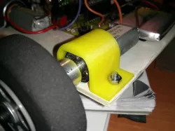 Banebots 16 mm spur gearmotor bracket