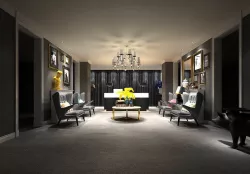 Beauty salon reception hall spa center 01 3D model