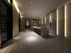 Beauty salon reception hall spa center 05 3D model
