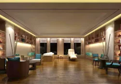 Beauty salon reception hall spa center 09 3D model
