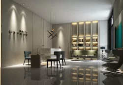 Beauty salon reception hall spa center 11 3D model