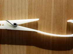Boating handrail hanger peg