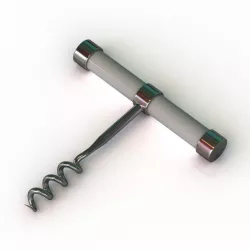 Bottle opener 3D model