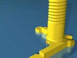Bowden Clamp Ultimaker 1(updated for Cura)