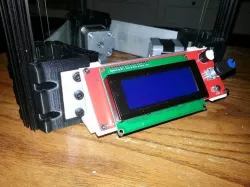 Bracket for RepRap Smart Controller for Cerberus Pup