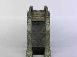 Bridge Low-poly  3D model