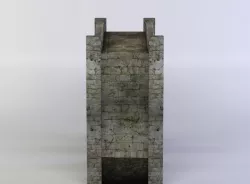 Bridge Low-poly  3D model