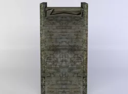 Bridge part Low-poly  3D model
