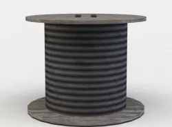 Cable drum Low-poly  3D model