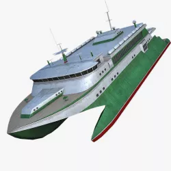 Catamaran 3D model