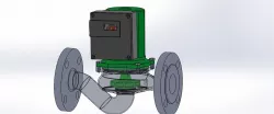 Centrifugal Circulating Pump 3D model
