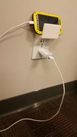 Charging Station Outlet Cover